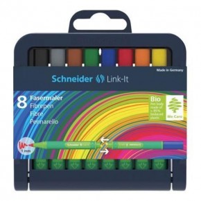 Schneider Fiber Uçlu Kalem Lınk-It 1.0 MM 8 Li Set