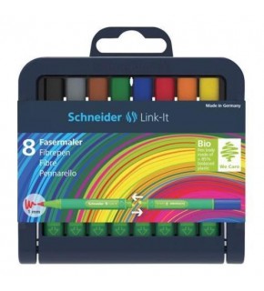 Schneider Fiber Uçlu Kalem Lınk-It 1.0 MM 8 Li Set