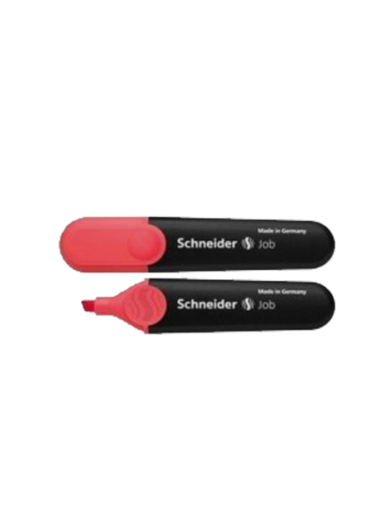 Schneider Fosforlu Kalem Job Kırmızı 150