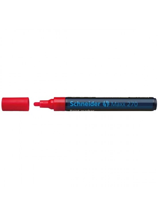 Schneider Markör Boya Maxx 1-3 MM Kırmızı 270 Schneider Markör Boya Maxx 1-3 MM Kırmızı 270