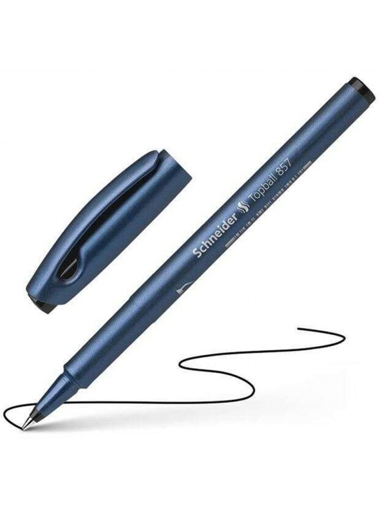 Schneider Roller Kalem Topball Bilye Uç 0.6 MM Siyah 857 Schneider Roller Kalem Topball Bilye Uç 0.6 MM Siyah 857
