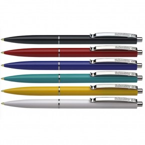 Schneider Tükenmez Kalem Mavi Gövde Mavi Yazım K15 (1 Adet)