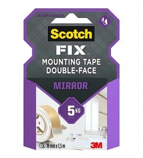 Scotch Ayna Montaj Bandı 19mm X 1,5m(4496w-1915p)