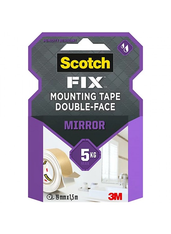Scotch Ayna Montaj Bandı 19mm X 1,5m(4496w-1915p)
