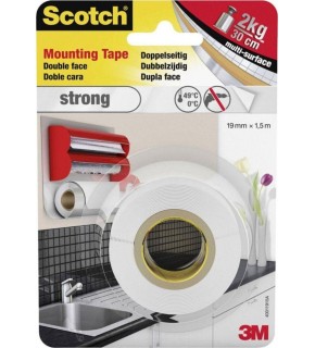 Scotch Çift Taraflı Yapışkan Köpük Bant 19mmx1,5m 110