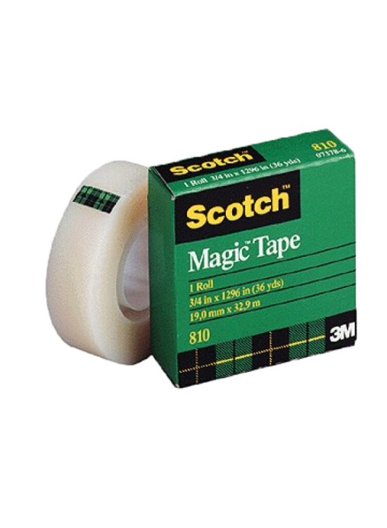 Scotch Görünmez Bant Magic 19x33 810 Scotch Görünmez Bant Magic 19x33 810