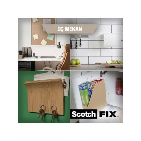 Scotch Güçlü Montaj Bandı 19mmx5m 4496g-1950p 4001