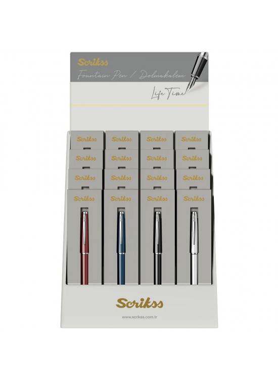 Scrikss Dolma Kalem 16 Lı Özel Kutulu 33