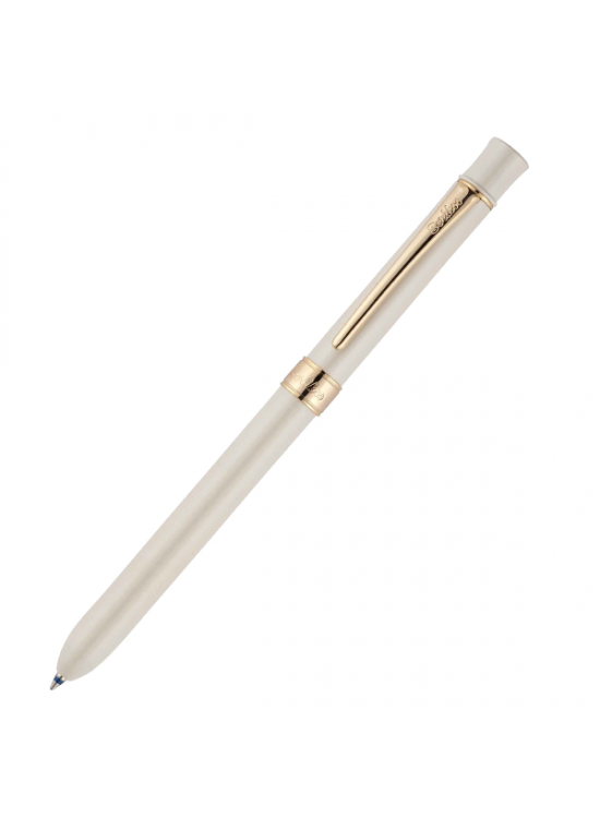 Scrikss Fonksiyonlu Kalem 2 Tükenmez+Versatil Trio Beyaz Altın 93