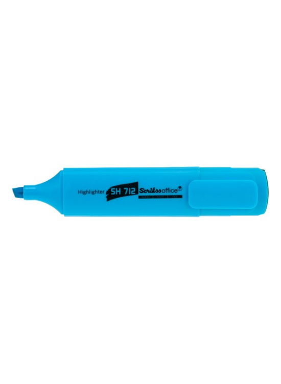 Scrikss Fosforlu Kalem Office Mavi SH 712 (1 Adet)