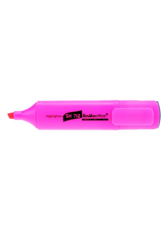 Scrikss Fosforlu Kalem Office Pembe SH 712 (1 Adet)