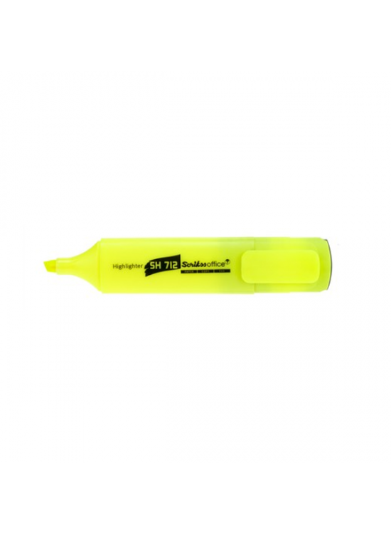 Scrikss Fosforlu Kalem Office Sarı SH 712 (1 Adet)