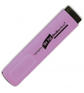 Scrikss Fosforlu Kalem Pastel Lila SH 712 (1 Adet)