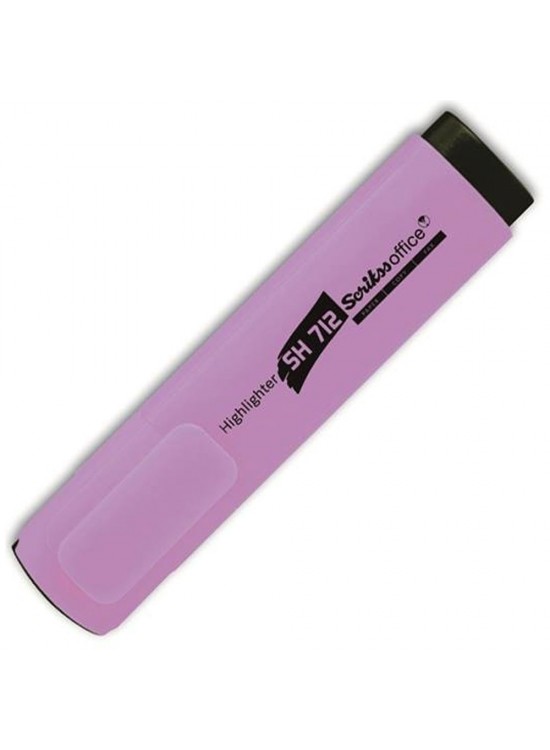 Scrikss Fosforlu Kalem Pastel Lila SH 712 (1 Adet)