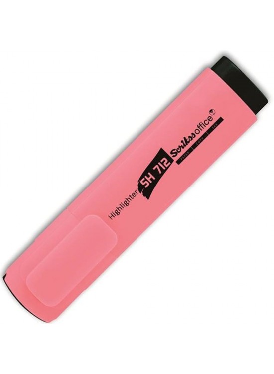 Scrikss Fosforlu Kalem Pastel Pembe SH 712 (1 Adet)