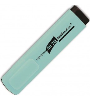 Scrikss Fosforlu Kalem Pastel Turkuaz SH 712 (1 Adet)