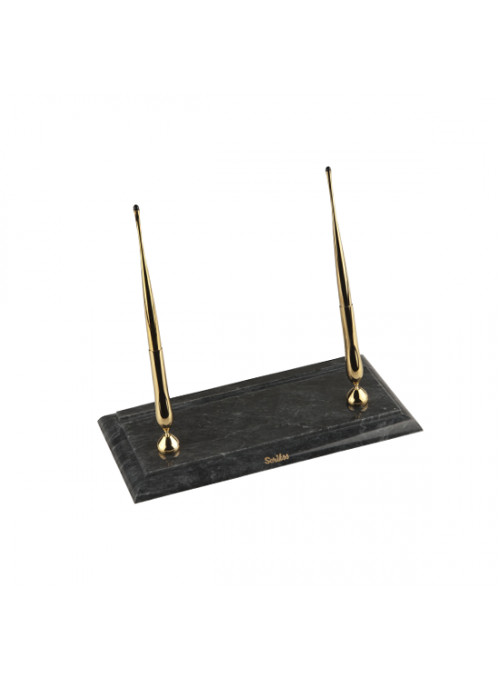 Scrikss Masa Takımı Çiftli Dolma-Dolma Katre-I Zer Mermer Gold