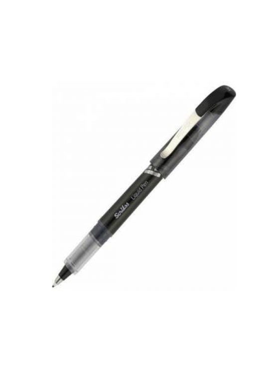 Scrikss Roller Kalem Liquid Pen Konik Uç Siyah LP-68 (1 Adet)