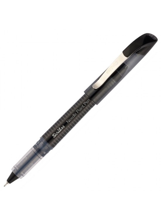 Scrikss Roller Kalem Needle Point Su Bazlı İğne Uç 0.5 MM Siyah NP-68 (1 Adet) Scrikss Roller Kalem Needle Point Su Bazlı İğne Uç 0.5 MM Siyah NP-68 (1 Adet)