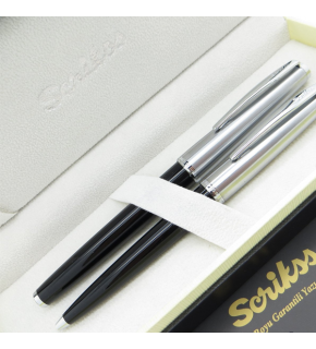 Scrikss Takım Kalem Dolma+Tükenmez Siyah 78
