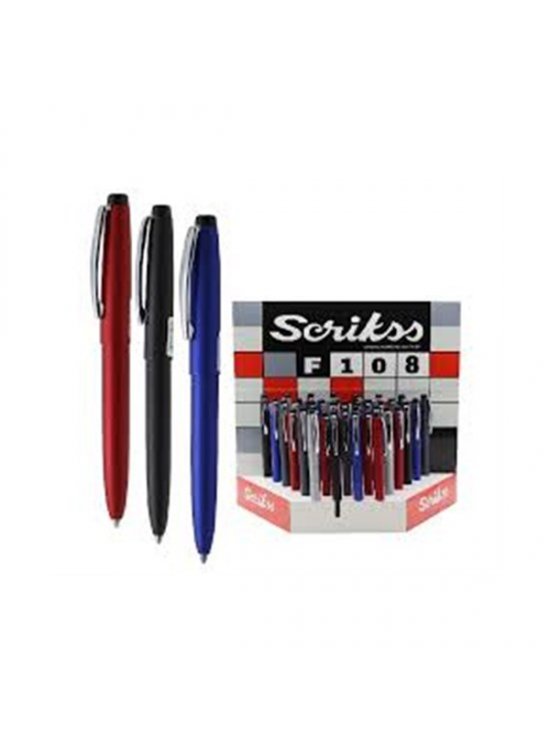 Scrikss Tükenmez Kalem F108 (1 Adet)