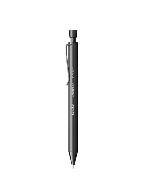 Scrikss Versatil Kalem Icon-x Metal 0.5 MM Siyah 12 Li