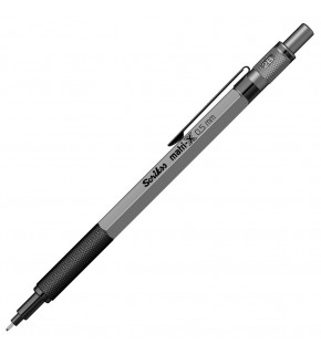 Scrikss Versatil Kalem Matri-X 0.5 MM Gri Şeffaf Amb.