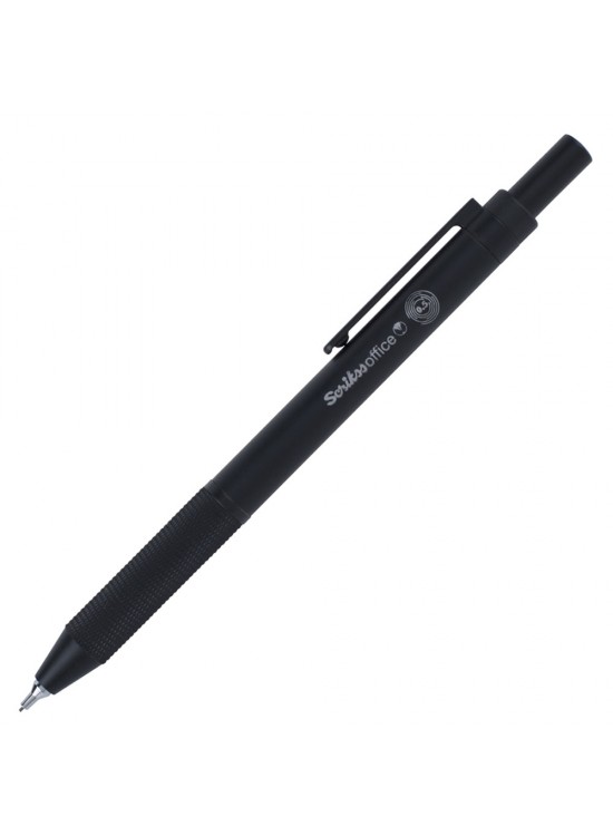 Scrikss Versatil Kalem Twıst 0.5 MM Siyah Şeffaf Ambalaj