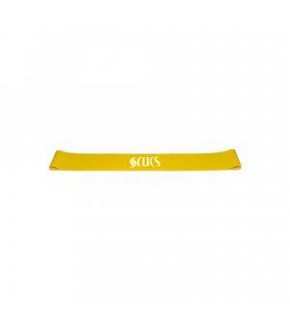 Scucs Aerobik Lateks Band Lab 10 3cm Yumuşak Sarı