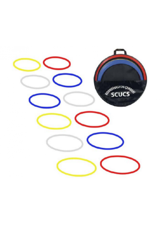 Scucs Koordinasyon Çemberi Plastikset Çantalı 50Cm