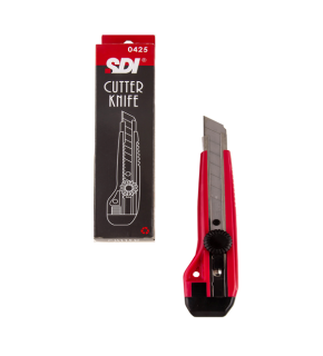 Sdi Maket Bıçağı Geniş Sıkıştırmalı Metal Ağızlı 2 Yedekli 0425