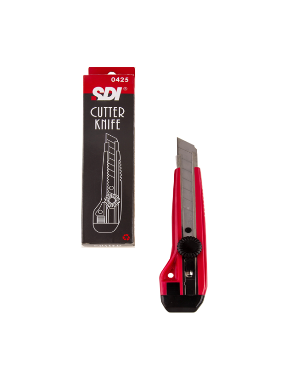 Sdi Maket Bıçağı Geniş Sıkıştırmalı Metal Ağızlı 2 Yedekli 0425