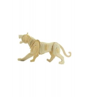 Sea-Land 3D Ahşap Etkinlik 21x34 Kaplan G-M003 8+