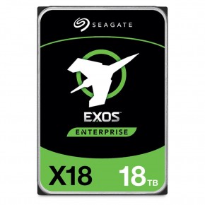 Seagate 18TB Exos X18 7200Rpm 256Mb Sata 6Gbit-sn ST18000NM000J Sabit Disk (Boğaziçi Garantili)