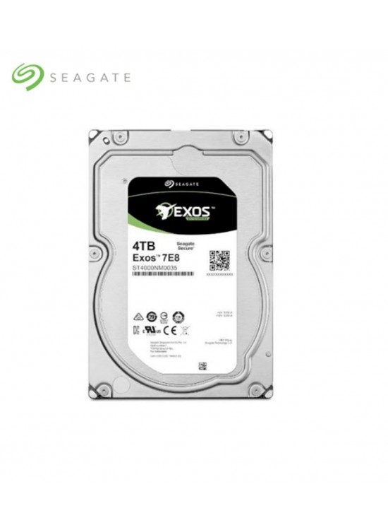 Seagate 4Tb Exos ST4000NM0035 7200Rpm Enterprice Nas Sata Sabit Disk (İthalat)
