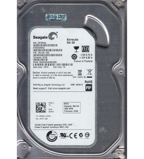 Seagate 500GB ST500DM002 BarraCuda SATA 3.0 7200 RPM 3.5" Harddisk (İthalat)