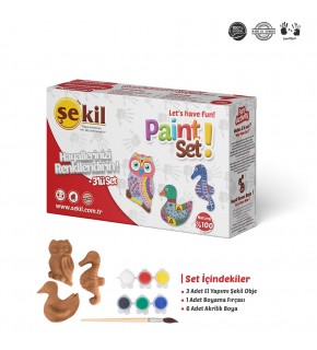 Şekil Boyama Seti 3 LÜ SKL3ST