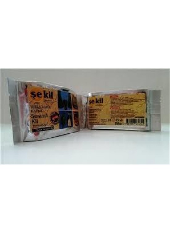 Şekil Seramik Hamuru Terracotta 250 GR Kahverengi VK250KHV Şekil Seramik Hamuru Terracotta 250 GR Kahverengi VK250KHV