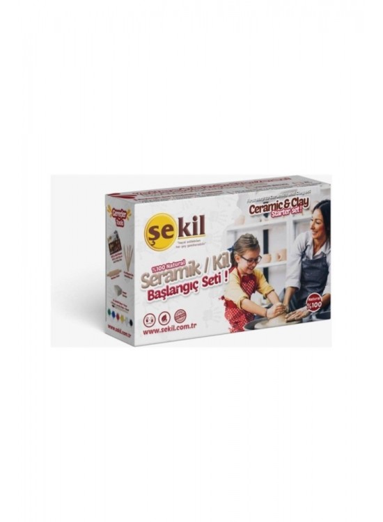 Şekil Seramik Kil Başlangıç Seti