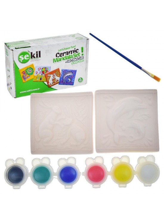Şekil Seramik Mandala Seti