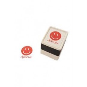 Şekilli Kaşe 25X25Mm Aferin