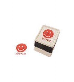 Şekilli Kaşe 25X25Mm Aferin