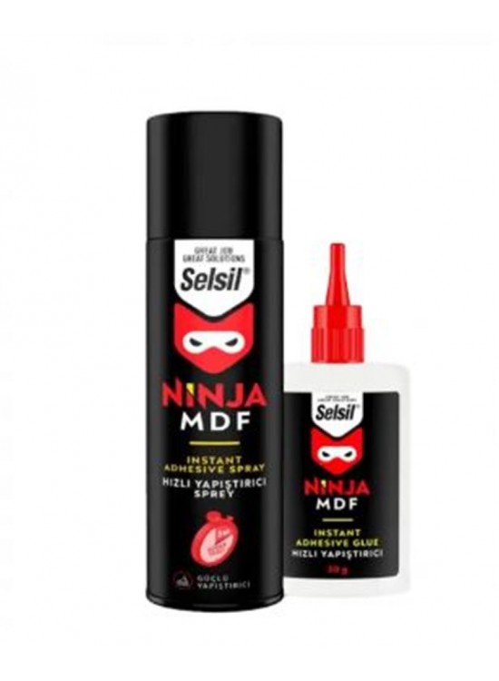 Selsil Mdf Kıt Hızlı Yapıştırıcı 200 Ml 2826 Selsil Mdf Kıt Hızlı Yapıştırıcı 200 Ml 2826