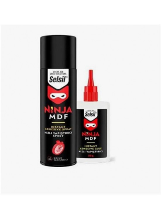 Selsil Mdf Kıt Hızlı Yapıştırıcı 400ml 2827
