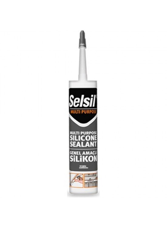 Selsil Silikon 280Gr Şeffaf Selsil Silikon 280Gr Şeffaf