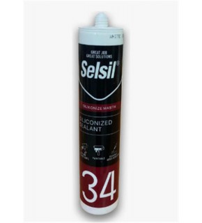 Selsil Silikonize Mastik 450gr 240ml