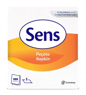 Sens Peçete 22x26,5 CM 100 Lü 7903326