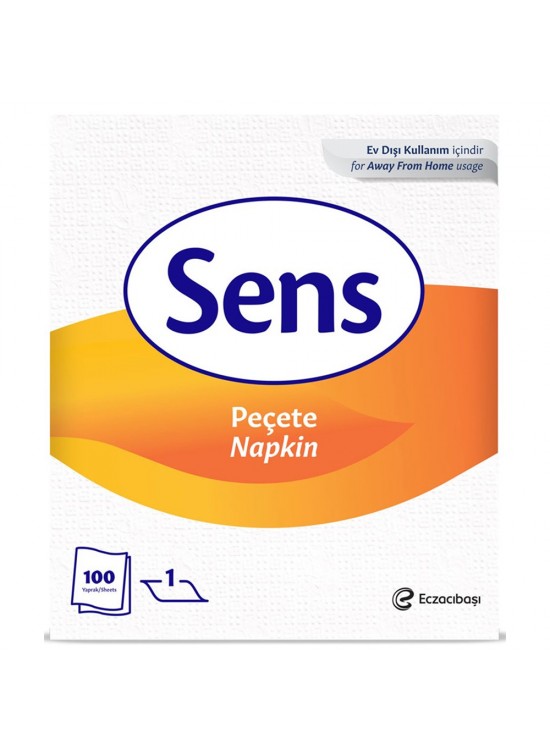 Sens Peçete 22x26,5 CM 100 Lü 7903326