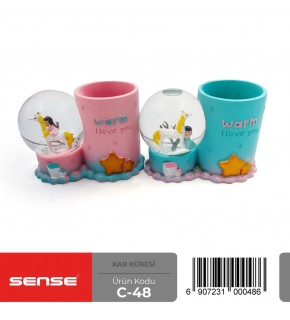 Sense Kalemlikli Kar Küresi C-48