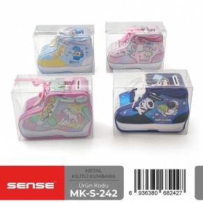 Sense Kilitli Metal Kumbara Mk-S-242